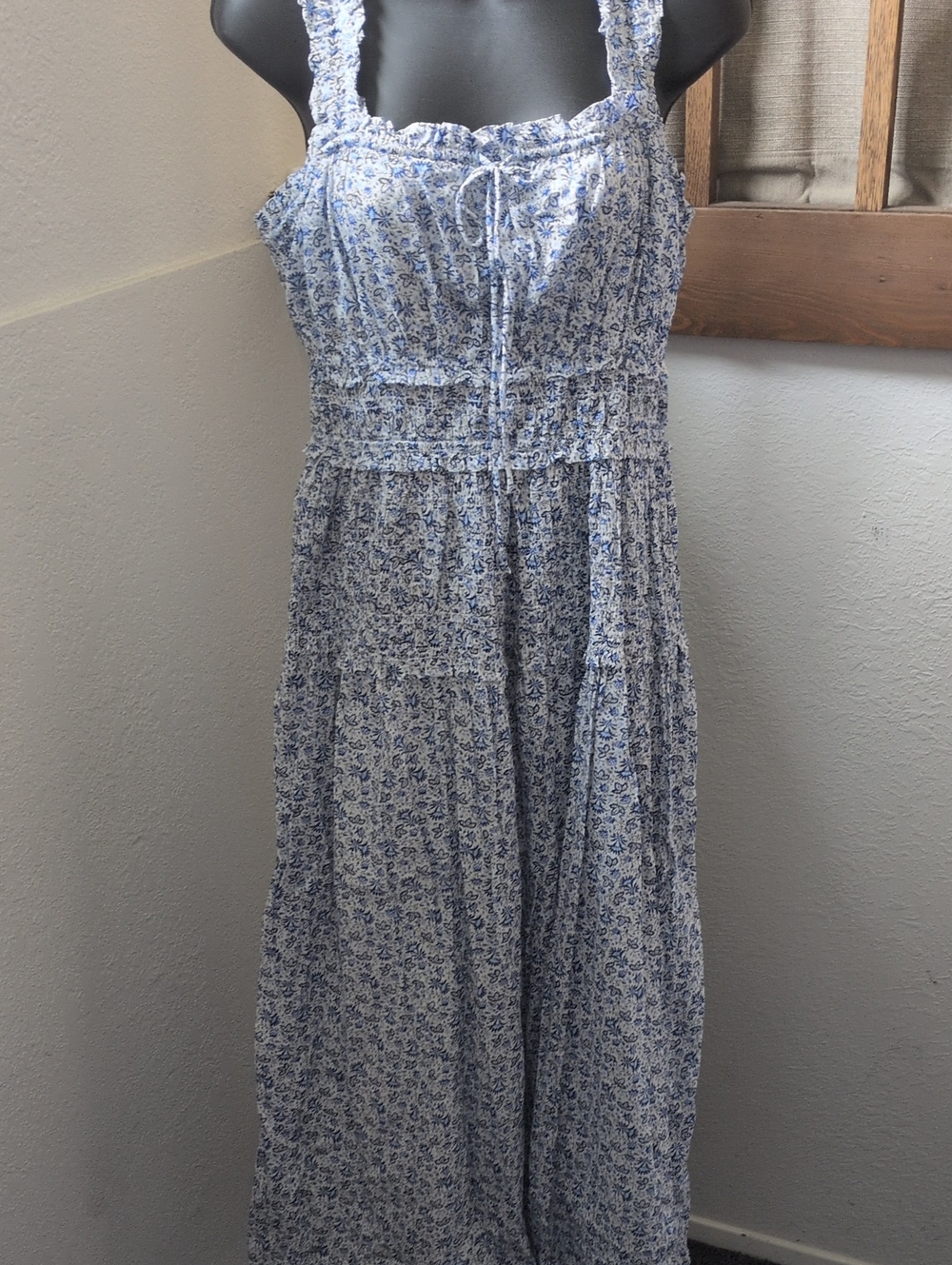 ✨ nwt Gap X DOEN floral Midi Dress Size M - Picture 8 of 8